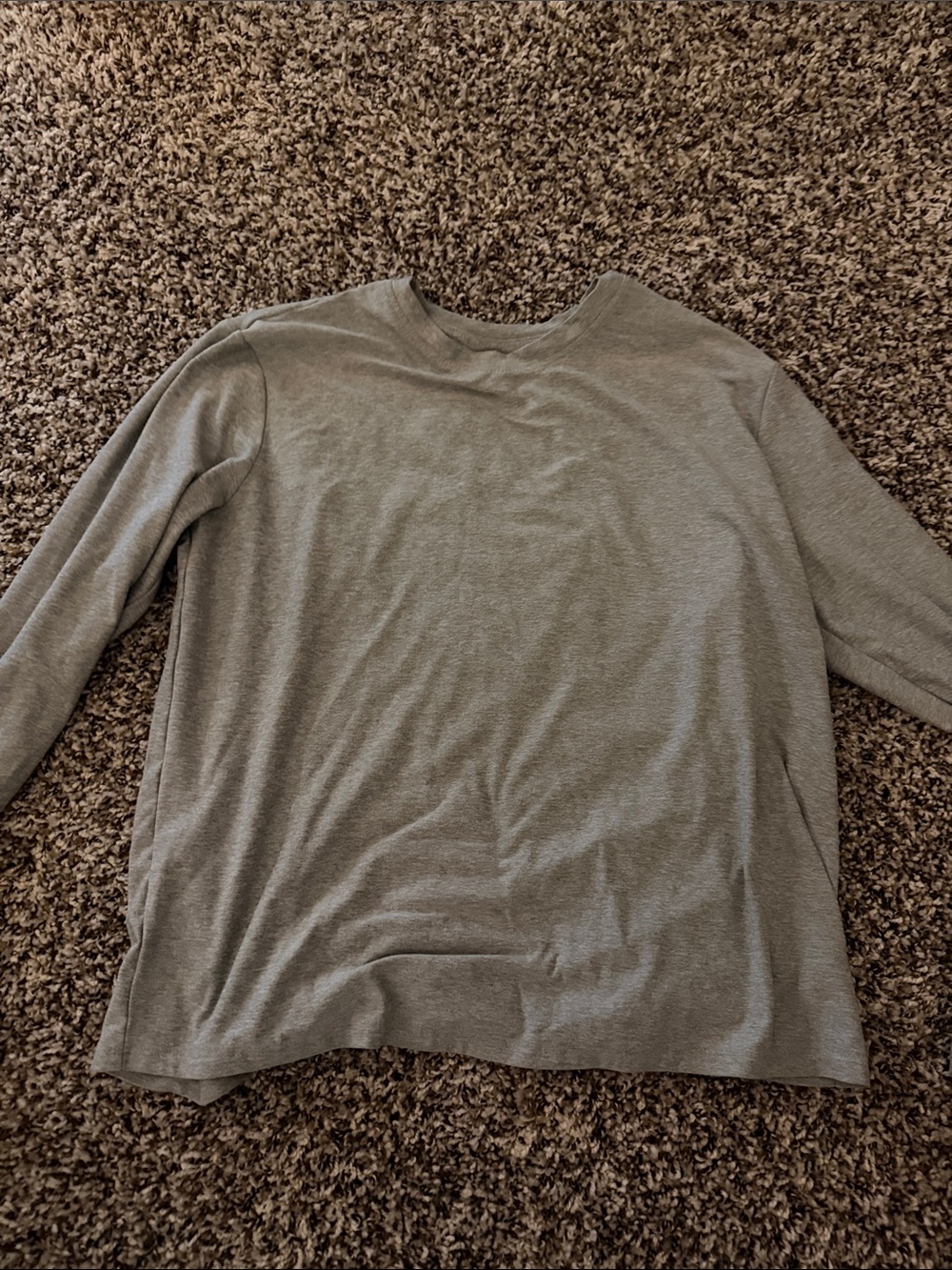 Long Sleeve Athletic Shirt - Gray